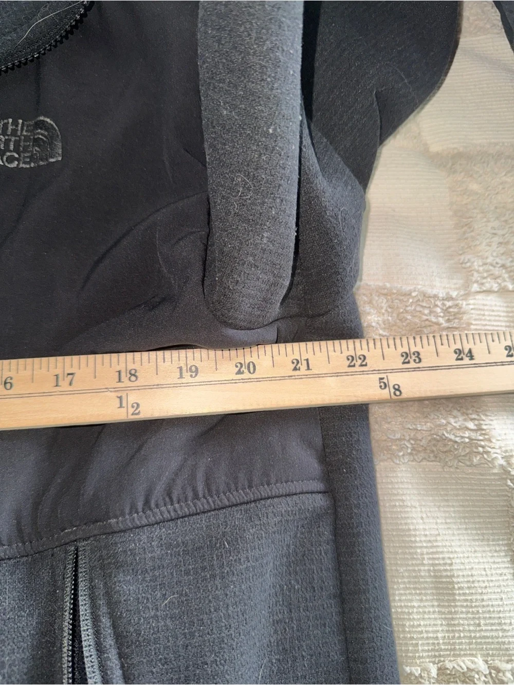 The North Face‎ Denali fleece jacket with woven overlays M